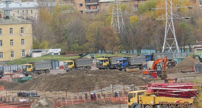 ЖК Западный порт, монолитные работы - вид со стороны Заречной улицы, фото 6 Квартирный контроль
