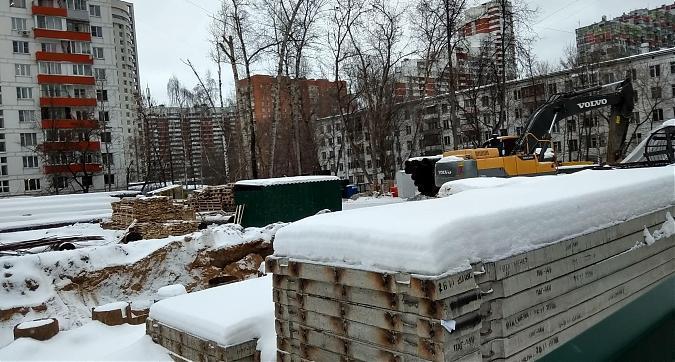 ЖК Crystal (Кристалл), вид с улицы Генерала Глаголева, строительная площадка, земляные работы, фото - 8 Квартирный контроль