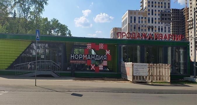 ЖК Нормандия, офис продаж, вид с Тайнинской ул., фото 1 Квартирный контроль