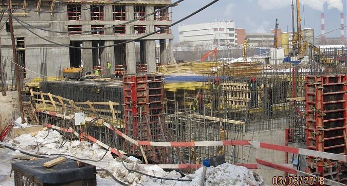 ЖК Level Амурская, монолитные работы - вид с Амурской улицы, фото 5 Квартирный контроль