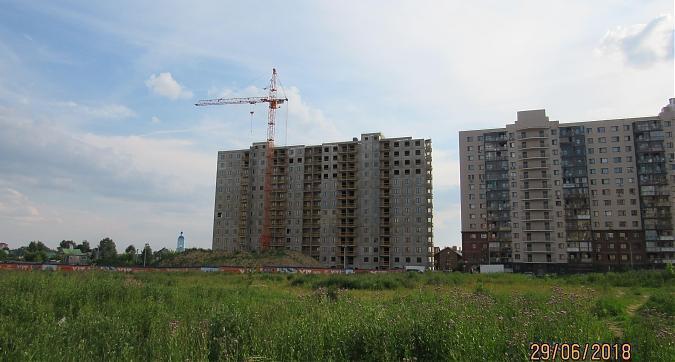 ЖК Финский, монтажные работы - вид с ул. Добролюбова, фото 1 Квартирный контроль