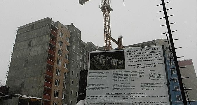 ЖК "Сходня Парк" - вид с северной стороны Квартирный контроль