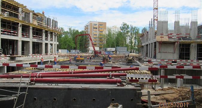 ЖК Достояние - вид с Ярцевской улицы на 1-й корпус (дома Культура и Искусство) Квартирный контроль