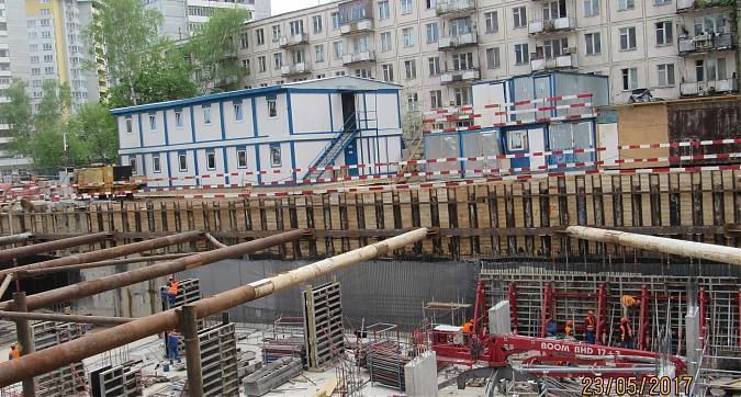 ЖК Достояние - вид с Ярцевской улицы на 2-й корпус (дом Наука) Квартирный контроль