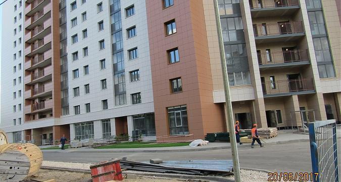 ЖК Яуза Парк - вид с Краснобогатырской улицы Квартирный контроль