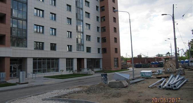 ЖК Яуза Парк - вид с Краснобогатырской улицы Квартирный контроль