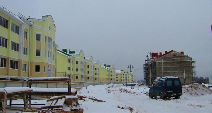 ЖК Троицкая слобода - вид на улицу Даниила Чёрного со стороны Никоновской улицы Квартирный контроль