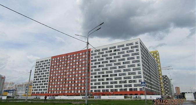 ЖК Ярославский - вид на строительство корпуса 38.1 с юго-западной стороны Квартирный контроль