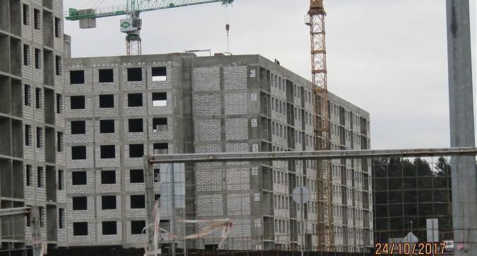 Микрорайон Красногорский - вид на строящийся корпус 19 с северо-западной стороны Квартирный контроль