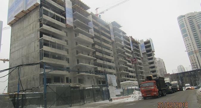 ЖК Квартал 38А - монолитные работы, вид с улицы Эльдара Рязанова, фото 5 Квартирный контроль