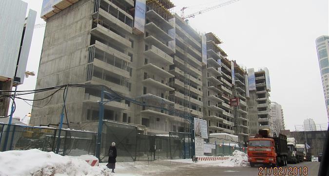 ЖК Квартал 38А - монолитные работы, вид с улицы Эльдара Рязанова, фото 7 Квартирный контроль