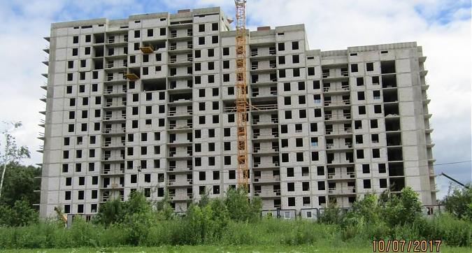 ЖК Северный - вид на строящийся корпус 1 со стороны Дмитровского шоссе Квартирный контроль