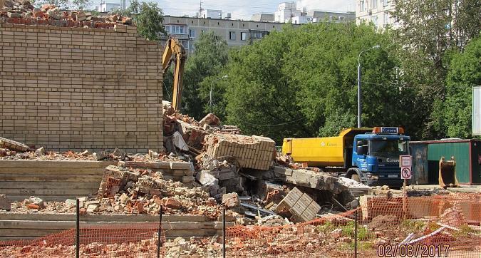 ЖК Лидер на Райниса, снос здания под строительство - вид с бульвара Яна Райниса Квартирный контроль