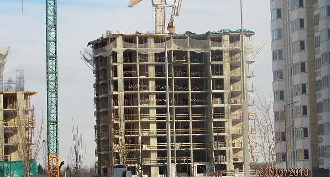 ЖК Первый Московский, 29-й  корпус, монолитные работы - вид с улицы Атласова Квартирный контроль