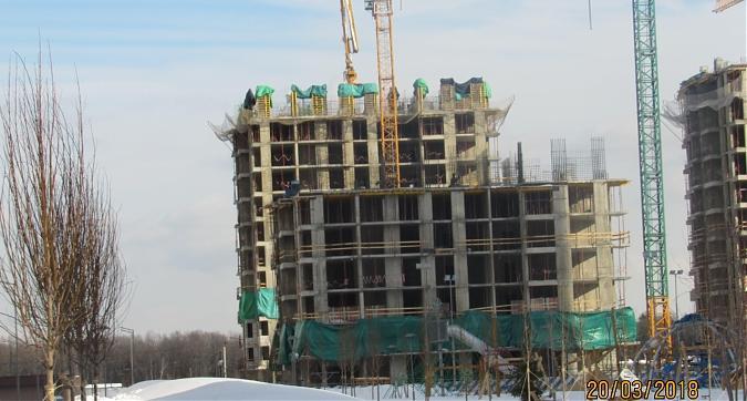 ЖК Первый Московский, 30-й  корпус, монолитные работы - вид с улицы Атласова Квартирный контроль