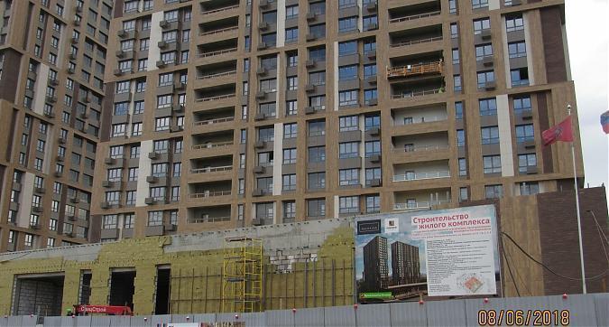 ЖК Пикассо - фасадные работы, вид с Мичуринского проспекта, фото 3 Квартирный контроль