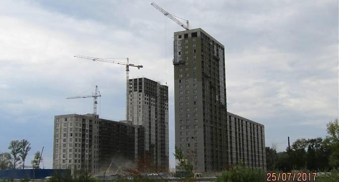 ЖК Одинцово - 1 - вид на строящиеся корпуса 12 и 13 со стороны Минского шоссе Квартирный контроль