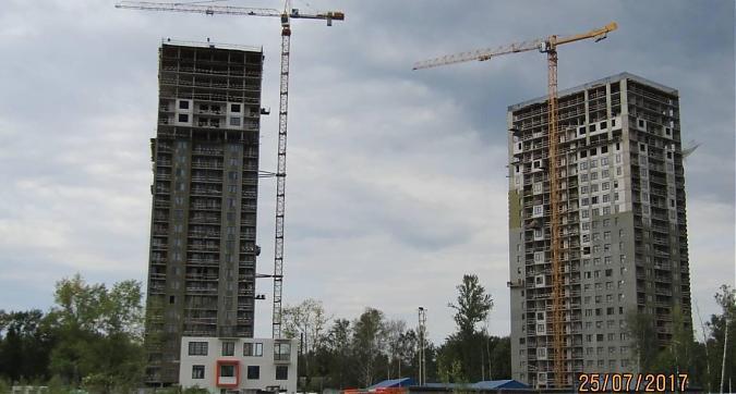 ЖК Одинцово - 1 - вид на строящиеся корпуса 15 и 16 со стороны Минского шоссе Квартирный контроль
