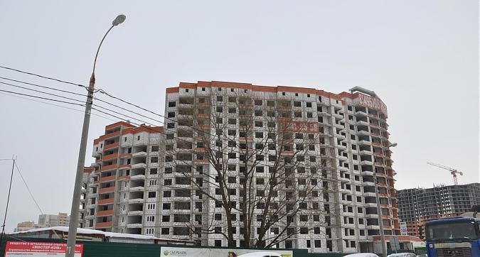 ЖК Бородино, 12-й корпус, вид с улицы Циолковского Квартирный контроль