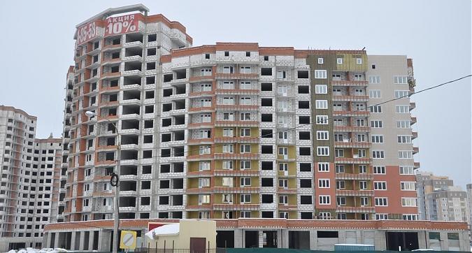 ЖК Бородино, 12-й корпус, вид с улицы Циолковского, фото 3 Квартирный контроль