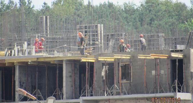 ЖК Новые Котельники, 3 корпус - монолитные работы, вид с улицы Угрешская Квартирный контроль