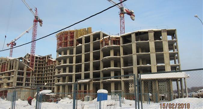 ЖК Up квартал Римский - монолитные работы, вид с западной стороны, фото 3 Квартирный контроль