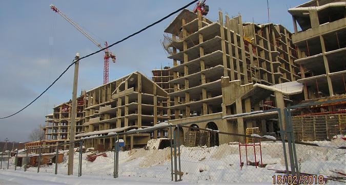 ЖК Up квартал Римский - монолитные работы, вид с западной стороны, фото 6 Квартирный контроль