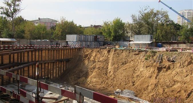 ЖК Дом в Кузьминках, работа по обустройству котлована - вид со стороны Зеленодольской улицы, фото 4 Квартирный контроль