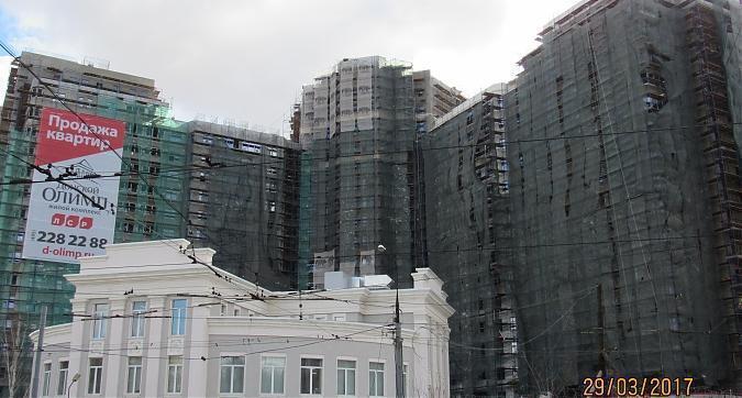 ЖК Донской Олимп - вид с улицы Серпуховской Вал на корпус А Квартирный контроль