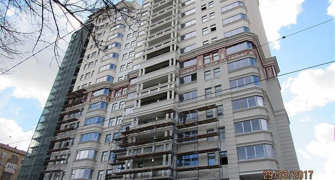 ЖК Донской Олимп - вид с улицы Серпуховской Вал на корпус Б Квартирный контроль