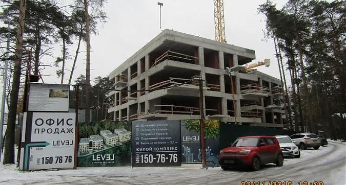 ЖК «Level Barvikha Residence» (Левел Барвиха Резиденс) в Одинцово - вид на  1-й корпус с западной стороны Квартирный контроль