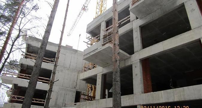 ЖК «Level Barvikha Residence» (Левел Барвиха Резиденс) в Одинцово - вид на 1-й и 2-й корпуса с западной стороны Квартирный контроль