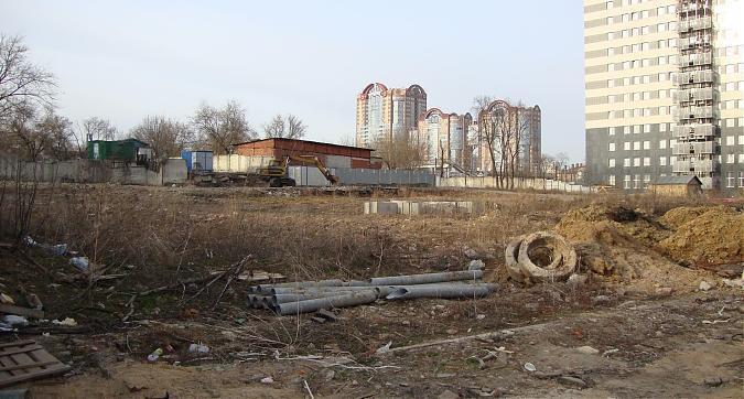 ЖК MainStreet (МейнСтрит), строительная площадка, подготовка территории, вид с ул. Ивана Франко, фото -1 Квартирный контроль