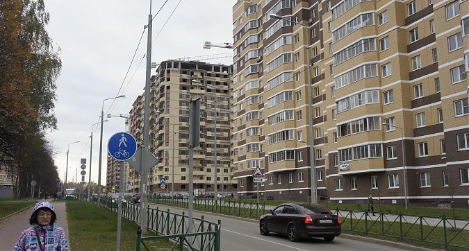 ЖК Новое Пушкино, вид с улицы Просвещения, фото 1 Квартирный контроль