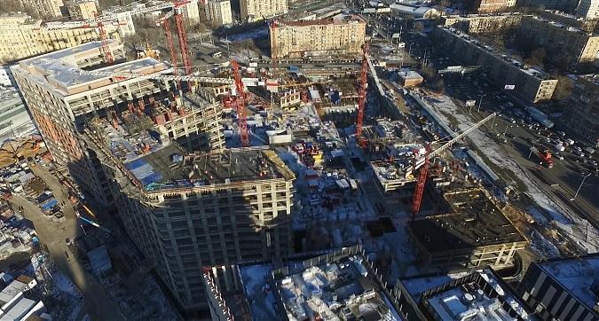 Строительная площадка МФК ВТБ Арена Парк Квартирный контроль