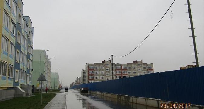 ЖК Нахабино Ясное - вид на строящийся жилой комплекс со стороны Садовой улицы Квартирный контроль