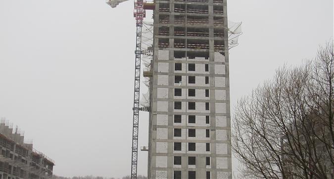 ЖК Филатов луг, вид с Московской улицы, корпус 3, монолитные работы, фото -3  Квартирный контроль
