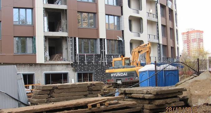 ЖК VAVILOVE (Вавилова, 69А), отделочные работы, вид с улицы Вавилова. фото - 3 Квартирный контроль
