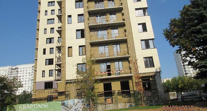 ЖК Дом в Олимпийской деревне, фасадные работы - вид с проезда Олимпийской деревни, фото 2 Квартирный контроль