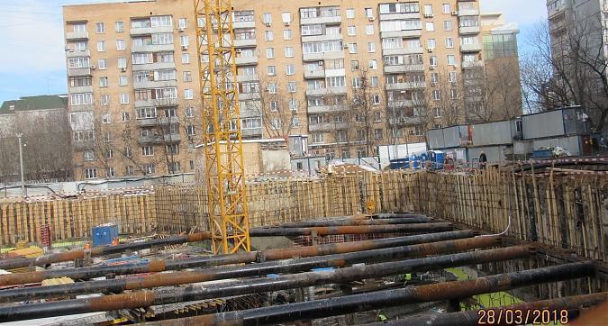 ЖК Васнецов Дом. Лидер на Масловке, котлованные работы - вид с улицы Мишина, фото 6 Квартирный контроль
