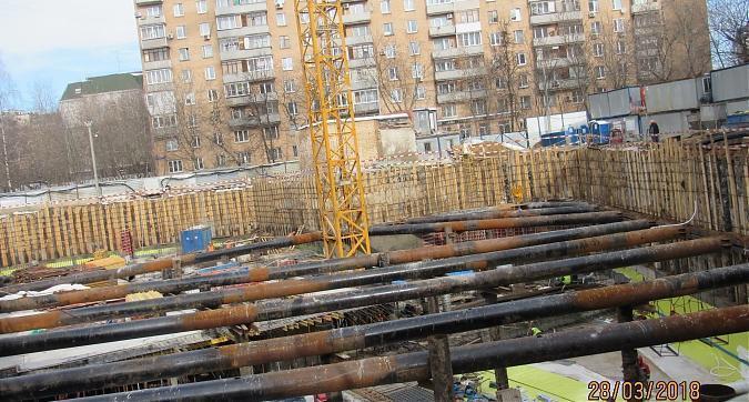 ЖК Васнецов Дом. Лидер на Масловке, котлованные работы - вид с улицы Мишина, фото 7 Квартирный контроль