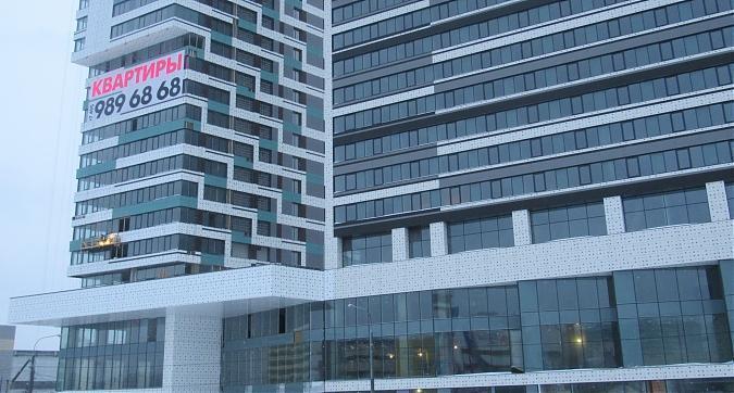 Вид с улица Авиаконструктора Микояна на жилой комплекс  Лица Квартирный контроль