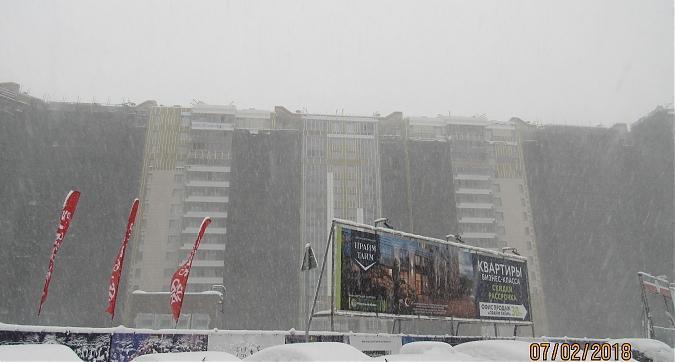 ЖК Прайм тайм - фасадные работы, вид с улицы Викторенко, фото 2 Квартирный контроль