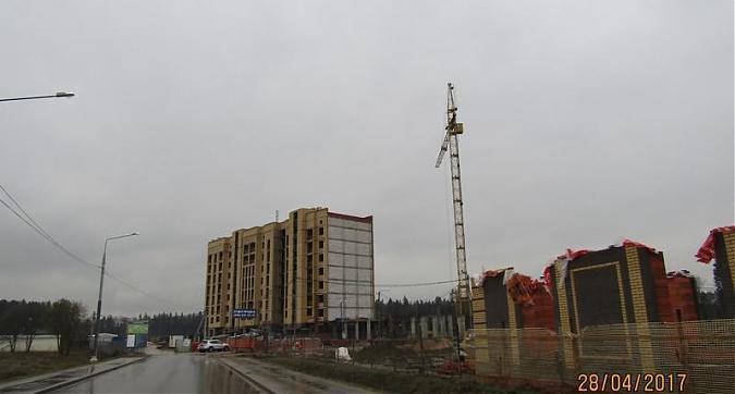 ЖК Опалиха Парк - вид на строящийся комплекс с северной стороны Квартирный контроль