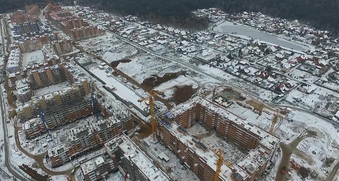 Общий вид на стройку в ЖК Опалиха О3 Квартирный контроль