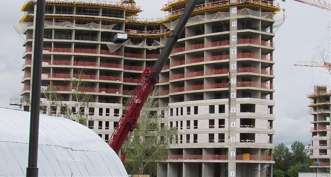 ЖК Крылья, корпус 1, вид с проектируемого пр-да №3631, фото - 2 Квартирный контроль