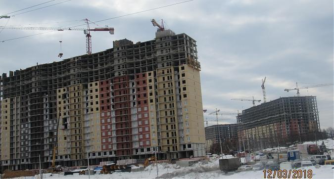 ЖК Томилино 2018, корпуса 11 и 9 -  вид со стороны Новорязанского шоссе Квартирный контроль