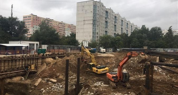 ЖК Дом на Абрамцевской, работы по обустройству котлована - вид с Абрамцевской улицы, фото 3 Квартирный контроль