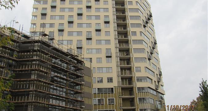 Жилой дом на улице Коминтерна - фасадные работы, вид со стороны улицы Коминтерна, фото 1 Квартирный контроль