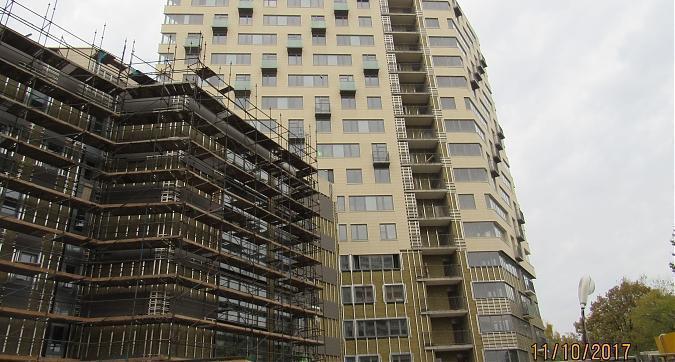 Жилой дом на улице Коминтерна - фасадные работы, вид со стороны улицы Коминтерна, фото 3 Квартирный контроль